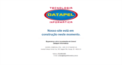 Desktop Screenshot of datapelinformatica.com.br
